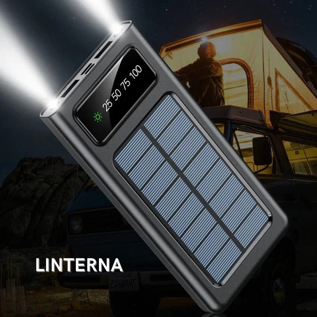 Bateria Portatil Solar 20000 mAh