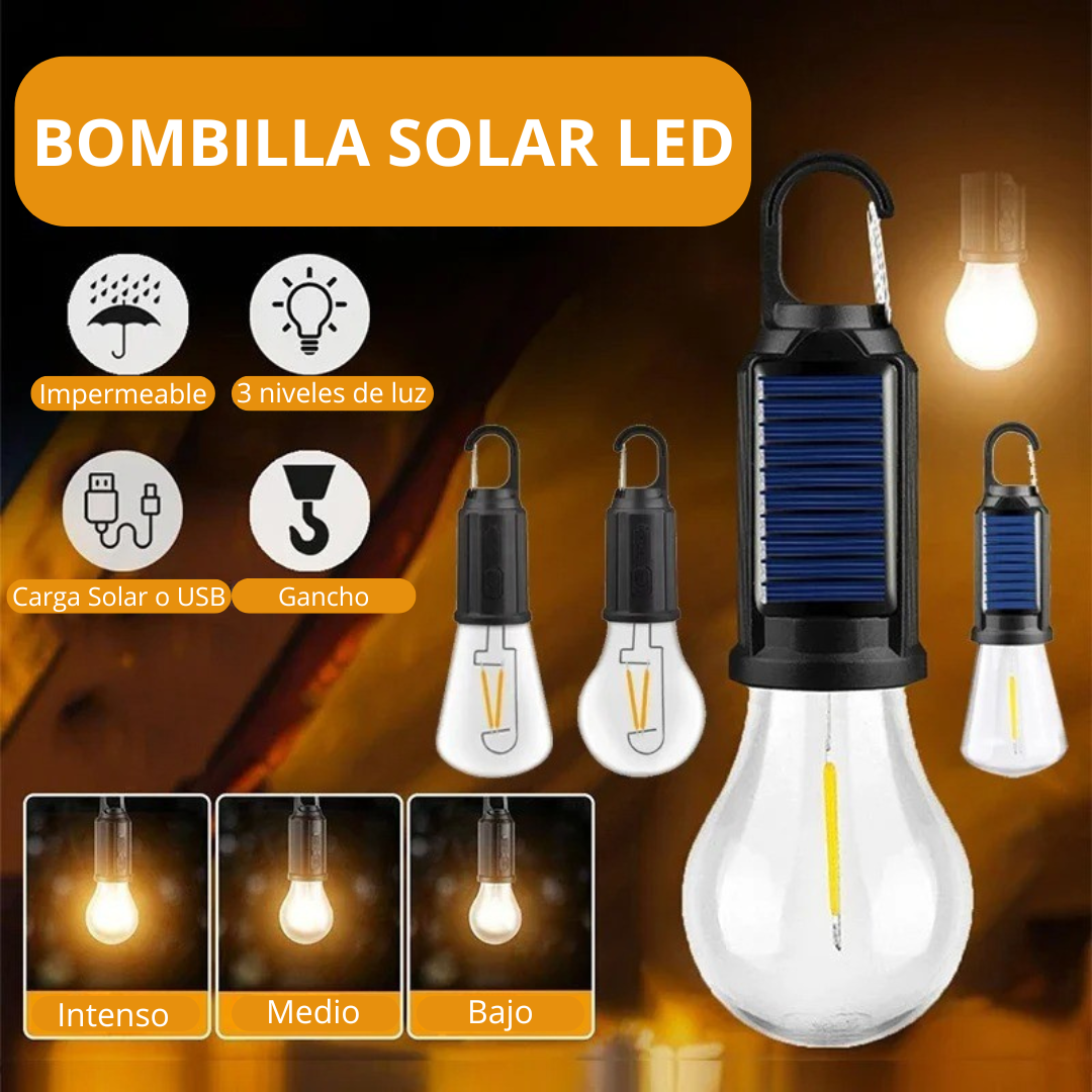 Lâmpada LED solar HookPro