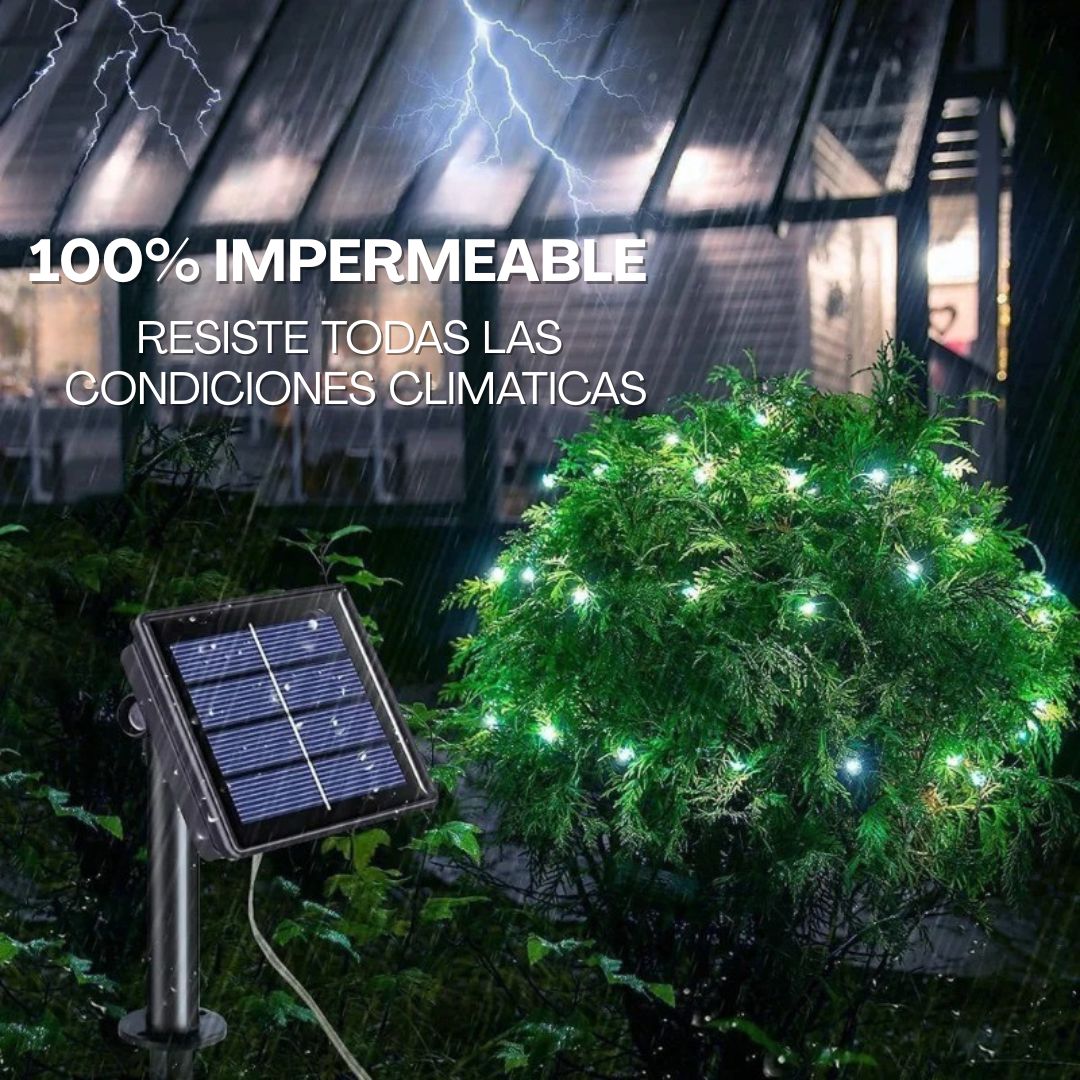 Corda de Luzes LED Solar EcoLight – 10 metros