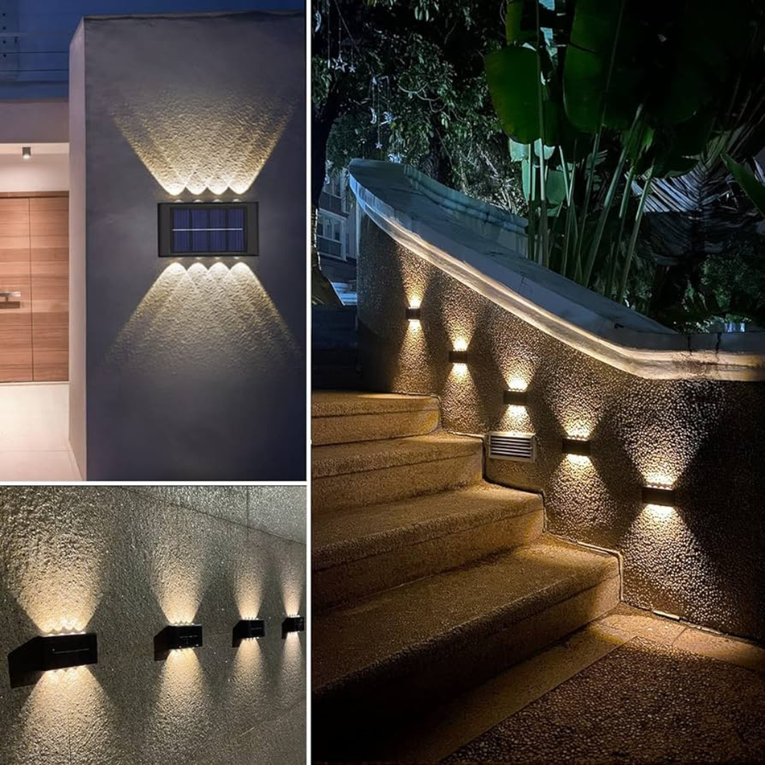Luzes de parede LED solares