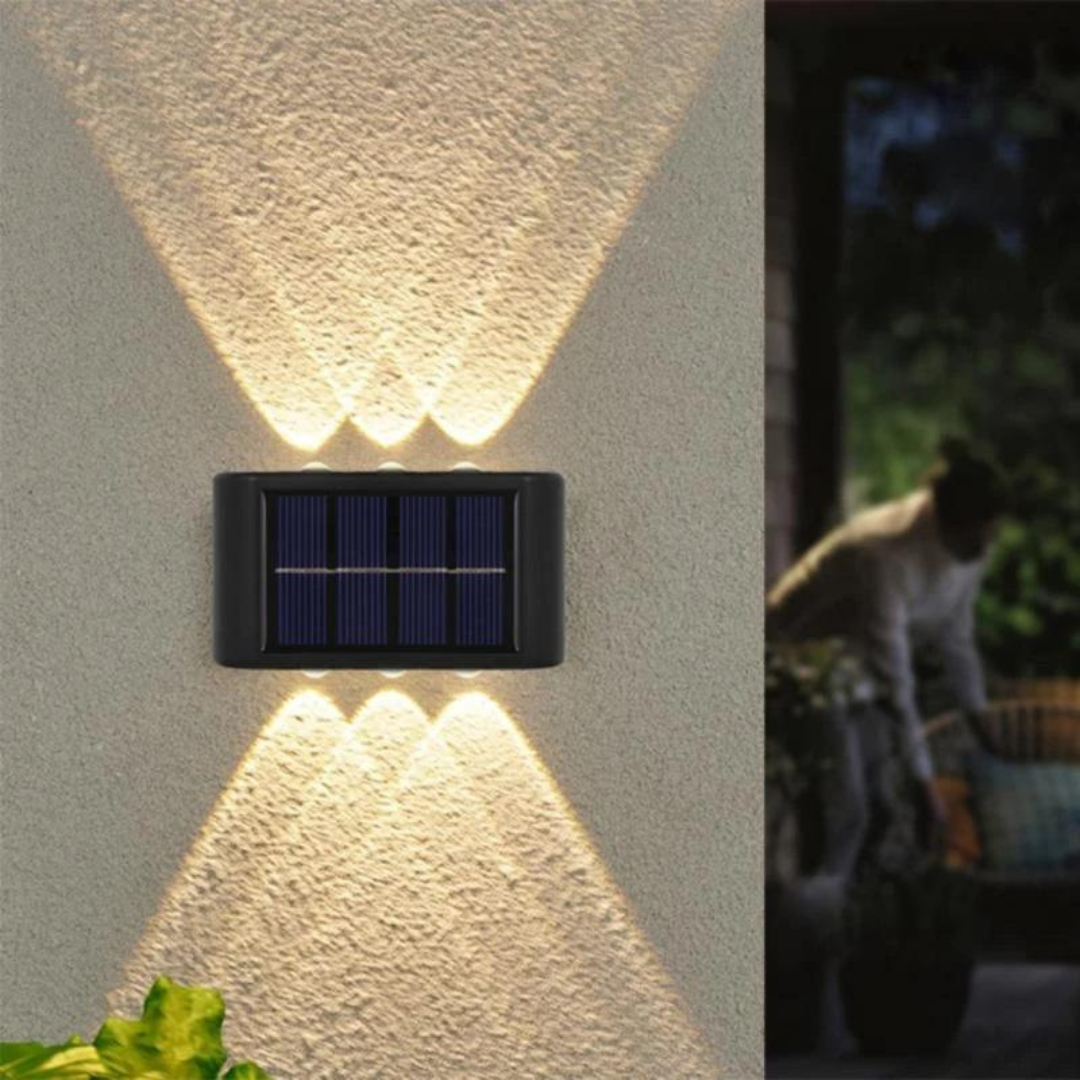 Luzes de parede LED solares