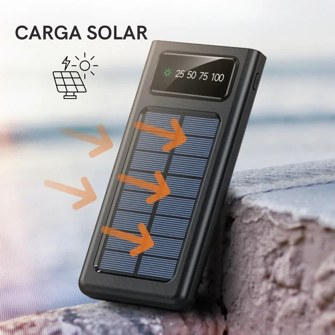 Bateria Portatil Solar 20000 mAh
