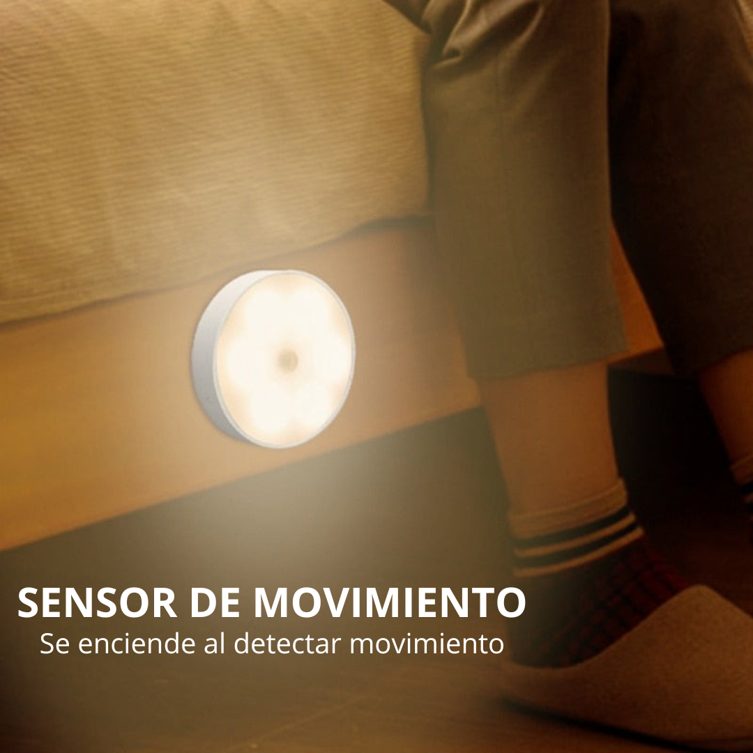 Luz noturna LED com sensor de movimento