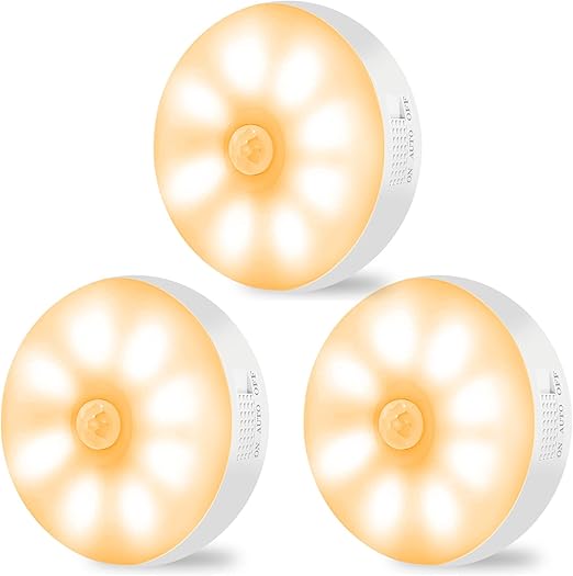 Luz noturna LED com sensor de movimento