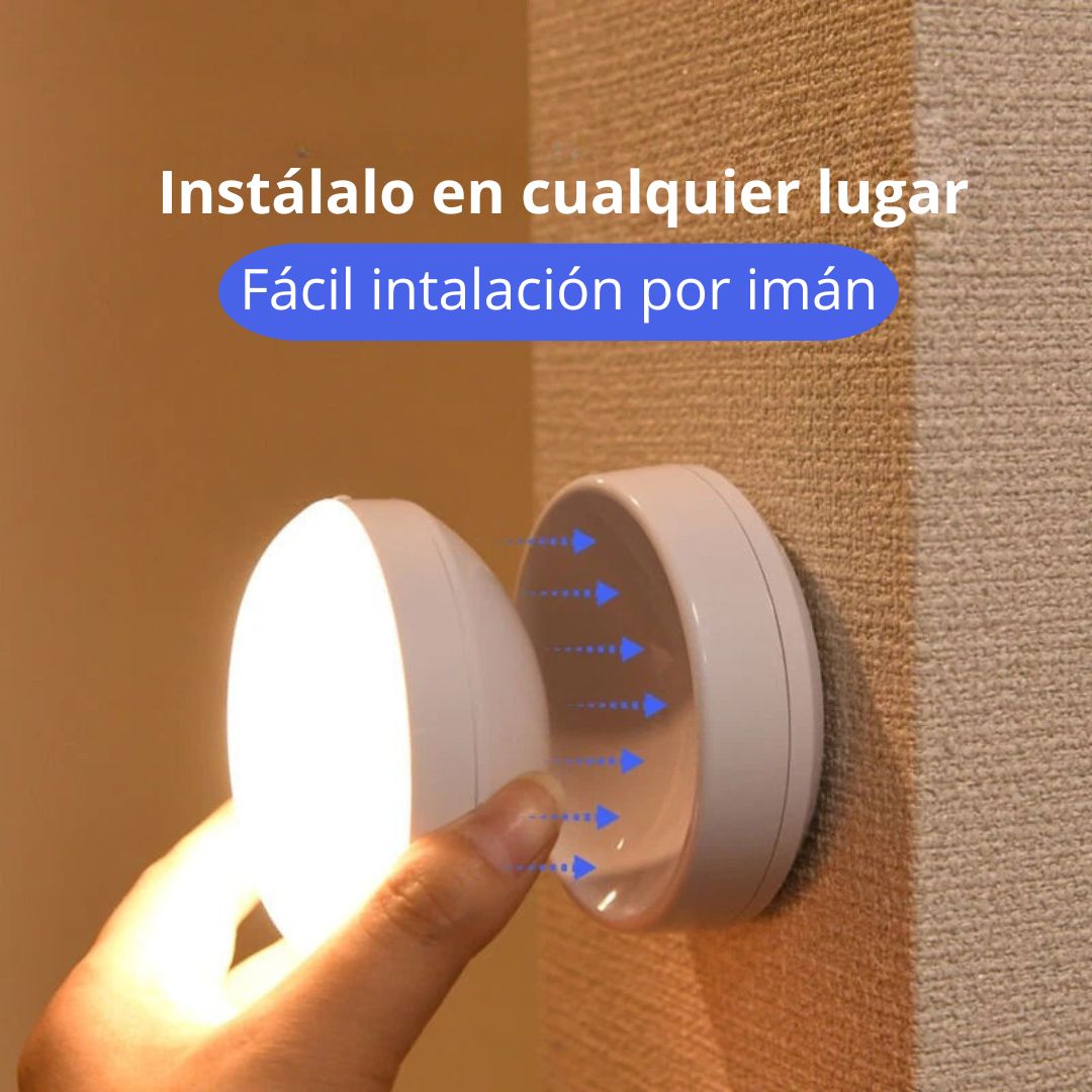 Luz  LED 360º con sensor de movimiento