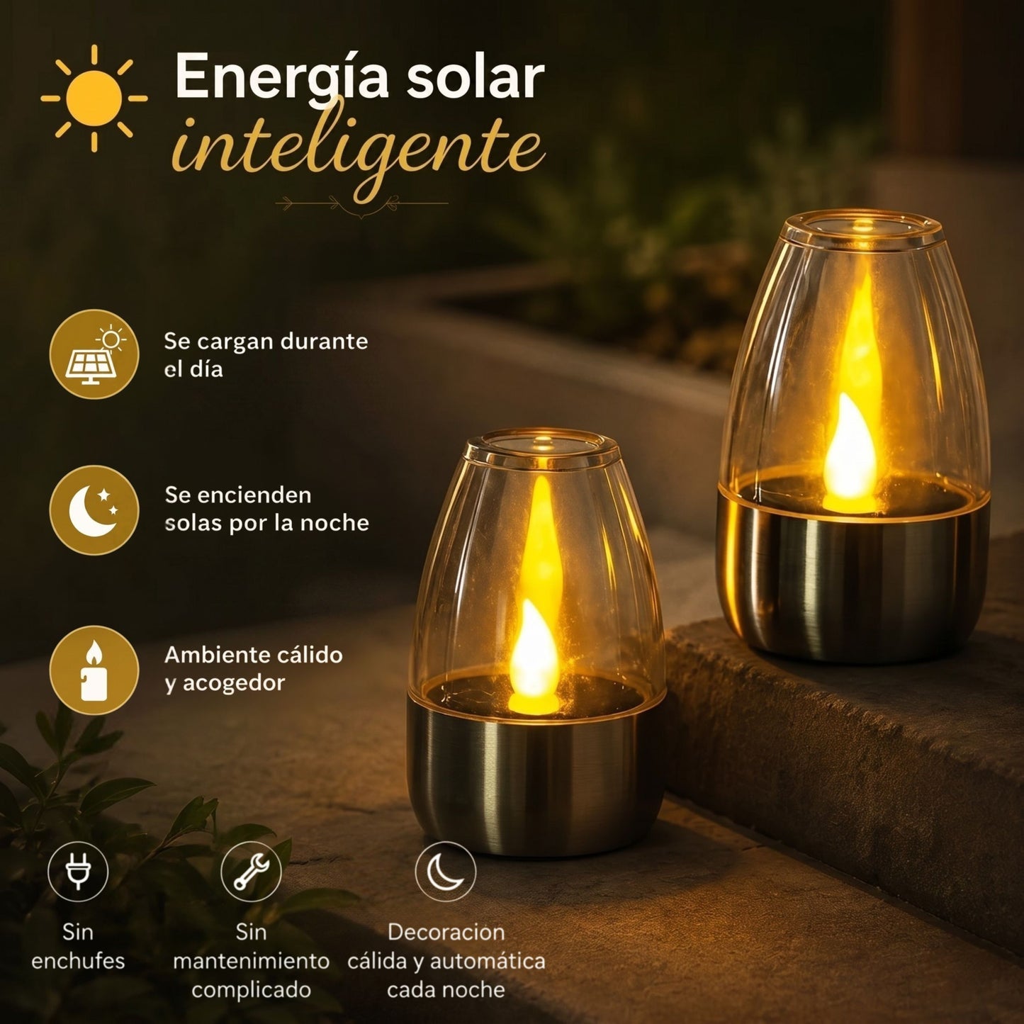 Velas Solares FlameLight