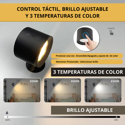 Lámpara Led de pared de doble cabezal