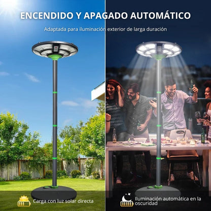 SolarNova 360 Elite: El Faro Inteligente para Exteriores