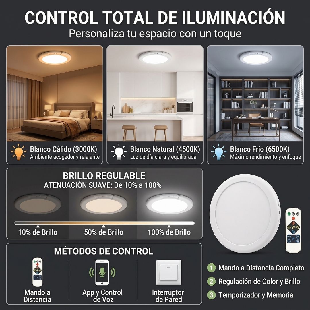 Lámpara inalámbrica DOT LED