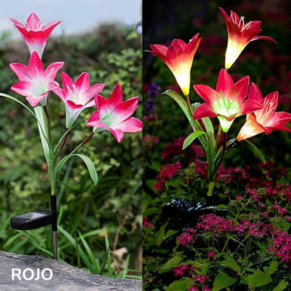 Lirios Solares Led