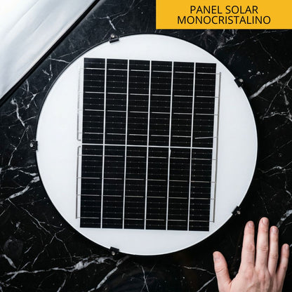 SolarNova 360 Elite: El Faro Inteligente para Exteriores