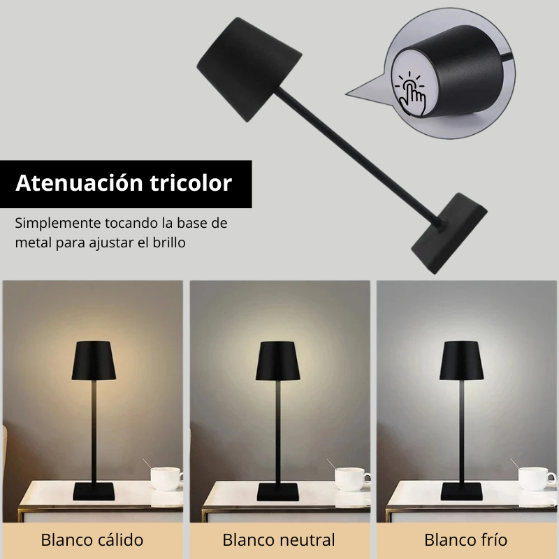 Lámpara LED de Escritorio Recargable por USB [PACK DE 2]