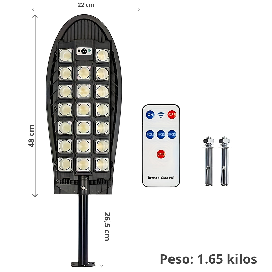 Reflector Solar 800W Motion Light