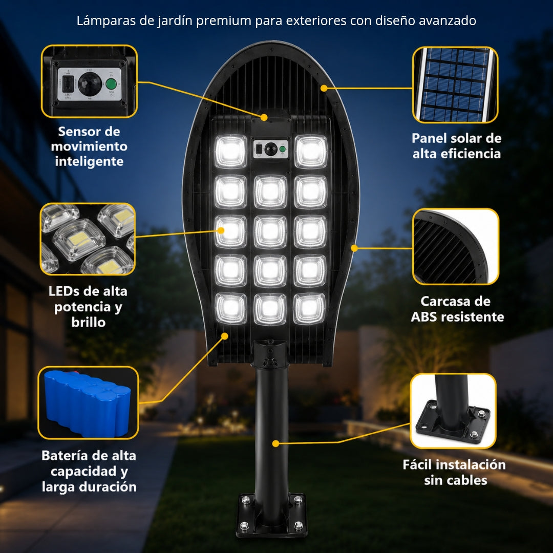 Reflector Solar 800W Motion Light