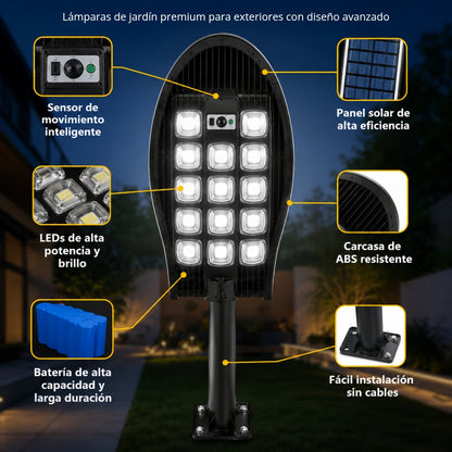 Reflector Solar 800W Motion Light