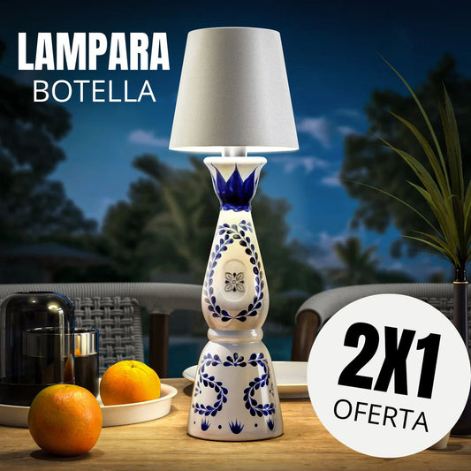 Lampara Led Botella Inalambrica