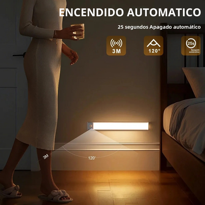 Barra LED con sensor de movimiento 30 cm