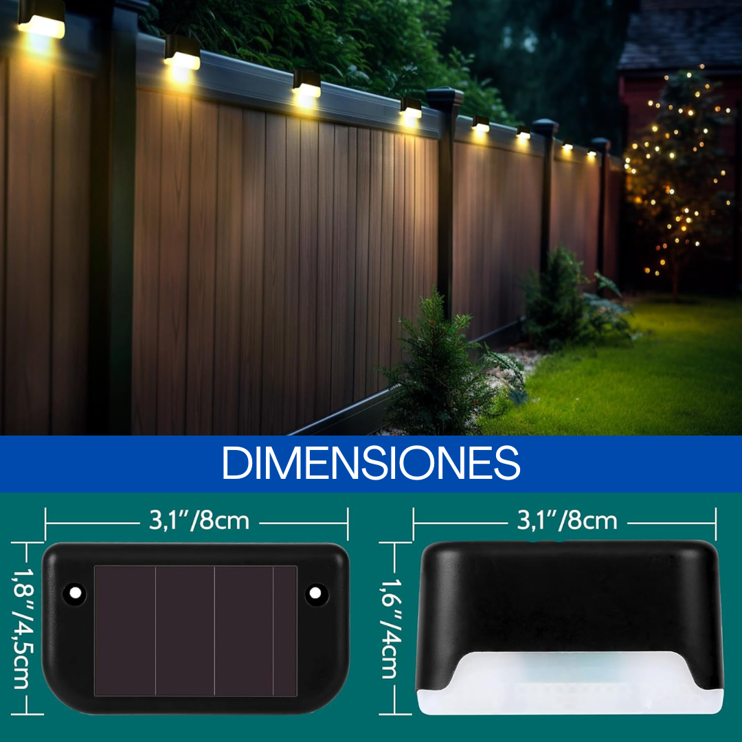 Luces LED con carga solar LightPlus™